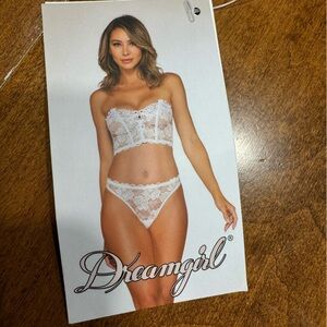 NWT! ‘Dreamgirl’ Matching Lingerie Lace set Size Medium